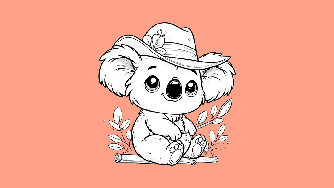 Koala Coloring Pages