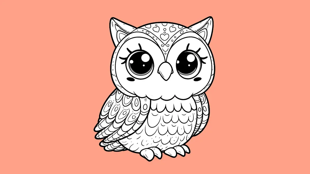 Owl Coloring Pages