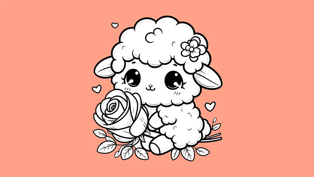 Sheep Coloring Pages