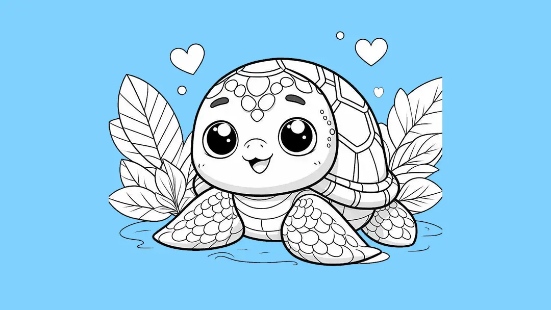 Turtle Coloring Pages