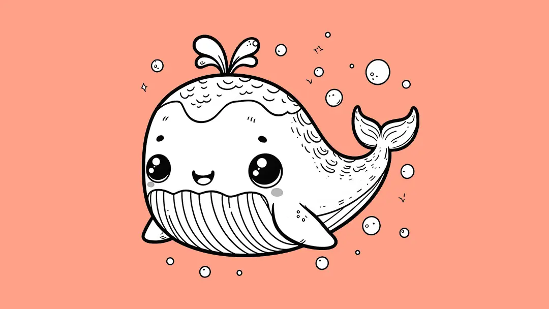 Whale Coloring Pages