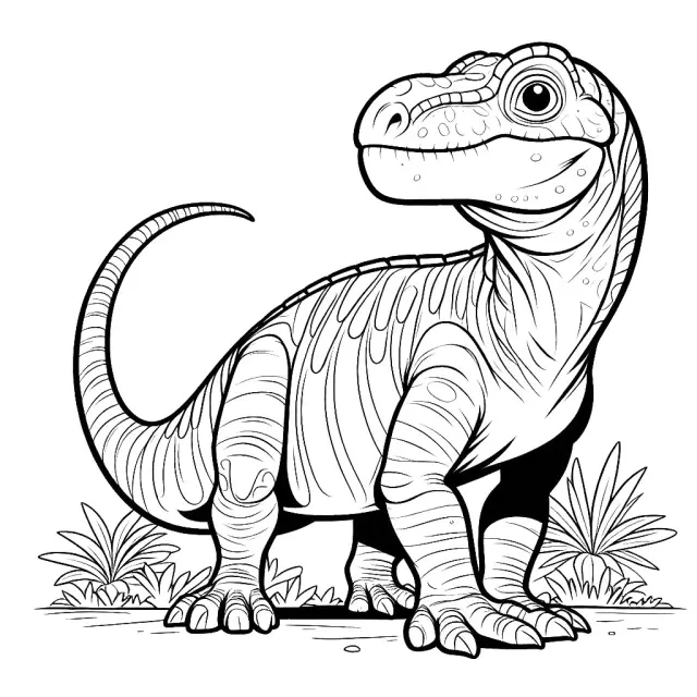 Iguanodon Coloring Pages