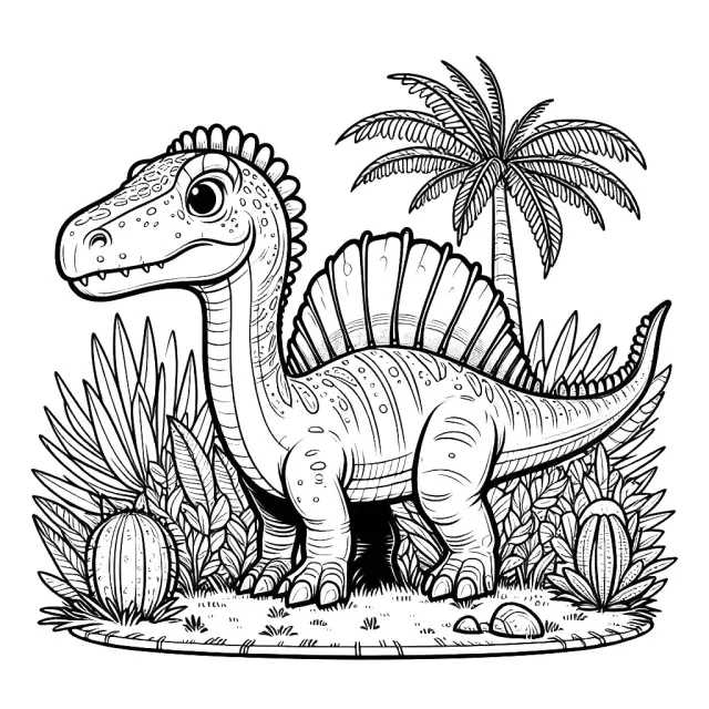 Spinosaurus Coloring Pages