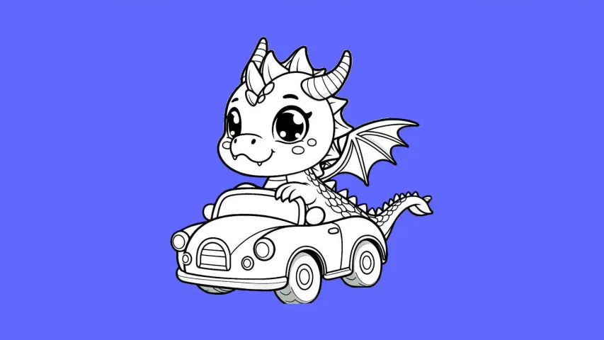 33 Cute Dragon Coloring Pages (Free PDF Printables)