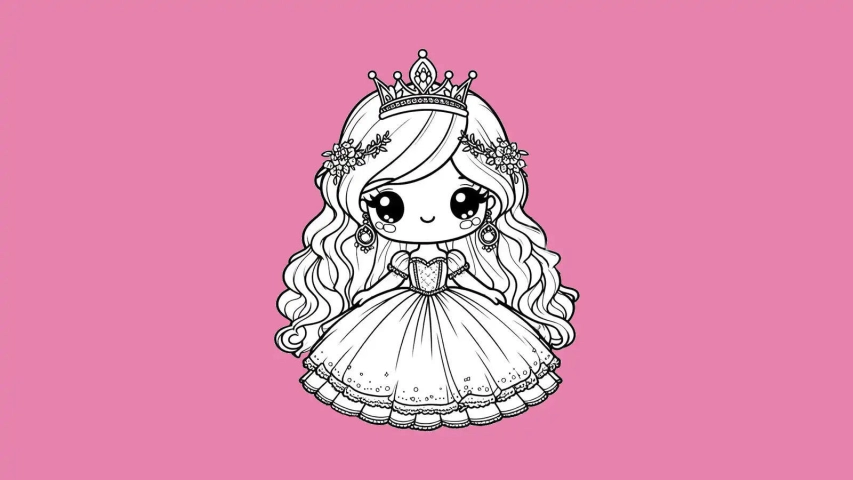 Princess Coloring Pages