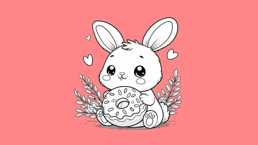 Rabbit Coloring Pages