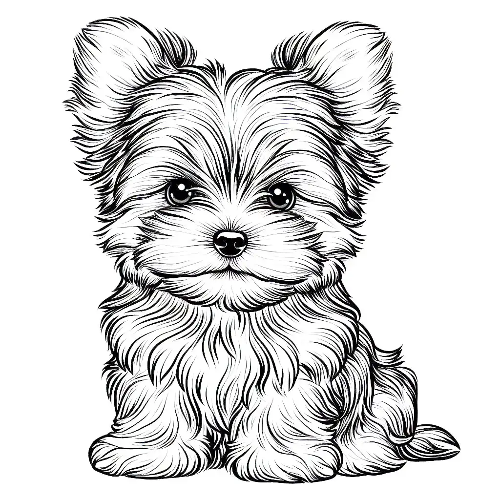 30 Free Printable Baby Puppy Coloring Pages For Kids! - Kidswiki