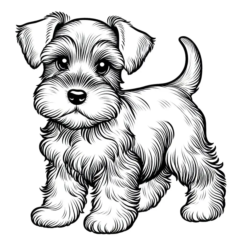 30 Free Printable Baby Puppy Coloring Pages For Kids! - Kidswiki