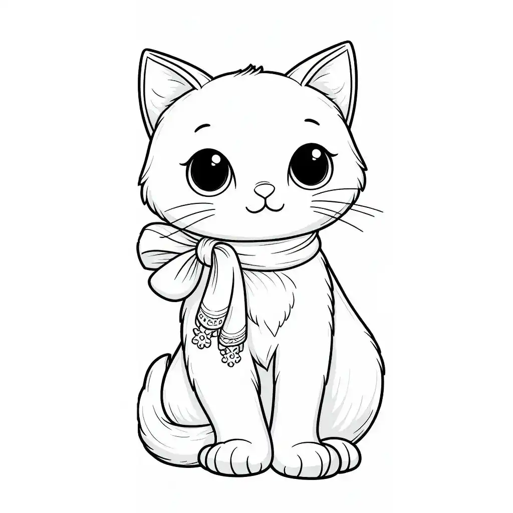 Free Printable Cat Coloring Pages