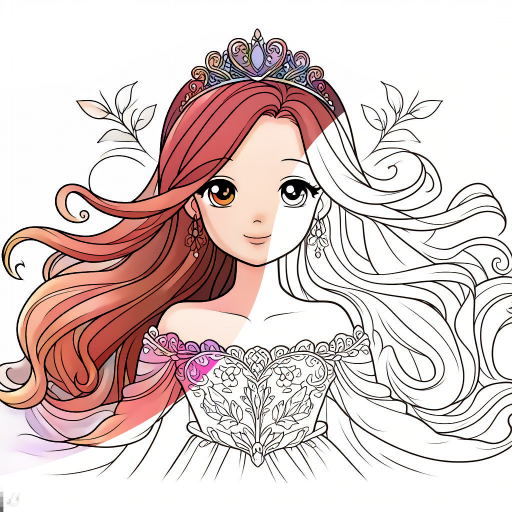 coloring princess post1 thumb Coloring Pages