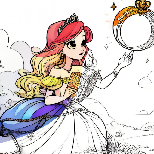 coloring princess post2 thumb Coloring Pages