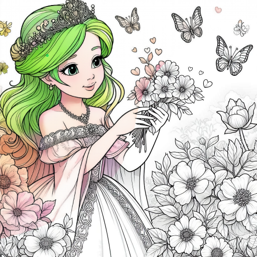 coloring princess post3 thumb Coloring Pages