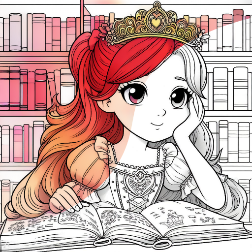 coloring princess post4 thumb Coloring Pages, Unicorn